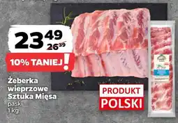 Netto Żęberka wieprzowe Sztuka Mięsa Netto oferta