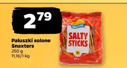 Netto Paluszki solone Snaxters oferta