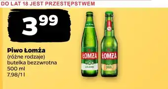 Netto Piwo Łomża Pils oferta