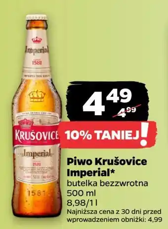 Netto Piwo Krusovice Imperial oferta