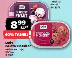 Netto Lody chocolate&cherry Gelato Classico oferta
