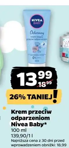 Netto Krem kojący przeciw odparzeniom Nivea Baby Ochronny oferta