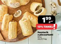 Pasztecik z pieczarkami