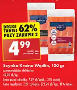 Biedronka Szynka Kraina Wędlin oferta