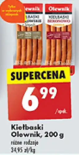 Biedronka Kiełbaski Olewnik oferta