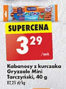 Biedronka Kabanosy z kurczaka Gryzzale Mini Tarczyński oferta