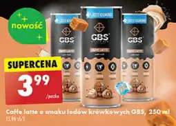 Biedronka Caffe latte o smaku lodów krówkowych GBS oferta