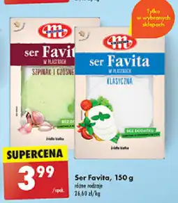 Biedronka Ser Favita oferta