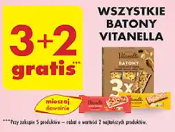 Biedronka Wszystkie batony Vitanella oferta