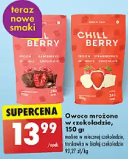 Biedronka Owoce mrożone w czekoladzie oferta