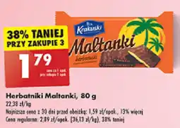 Biedronka Herbatniki Maltanki oferta