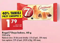 Biedronka Rogal 7 Days kakao oferta