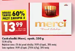 Biedronka Czekoladki Merci oferta
