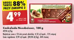 Biedronka Czekolada Nussbeisser oferta