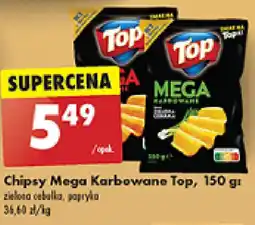Biedronka Chipsy Mega Karbowane Top oferta