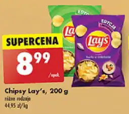 Biedronka Chipsy Lay's oferta