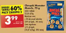 Biedronka Chrupki Monster Munch oferta