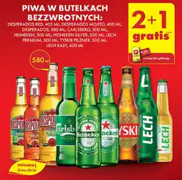 Biedronka Piwa w butelkach bezzwrotnych oferta
