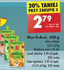 Biedronka Mus Kubuś oferta