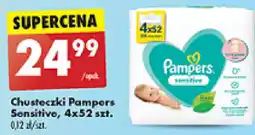 Biedronka Chusteczki Pampers Sensitive oferta