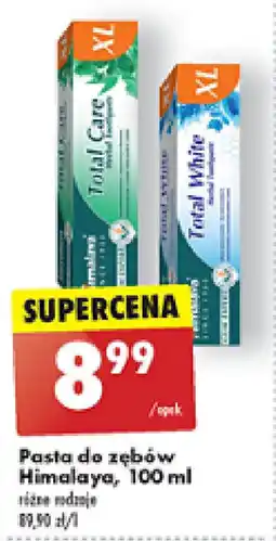 Biedronka Pasta do zębów Himalaya oferta