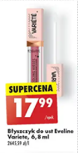 Biedronka Błyszczyk do ust Eveline Variete oferta