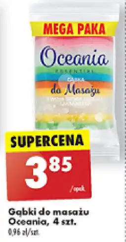 Biedronka Gąbki do masażu Oceania oferta