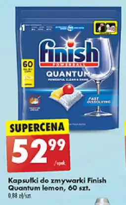 Biedronka Kapsułki do zmywarki Finish Quantum lemon oferta