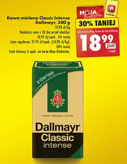 Biedronka Kawa mielona Classic Intense Dallmayr oferta