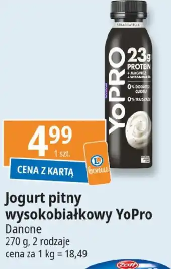 E.Leclerc Jogurt pitny wysokobiałkowy YoPro oferta