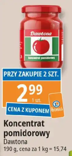 E.Leclerc Koncentrat pomidorowy Dawtona oferta