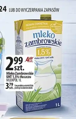 Delisso Delikatesy Mleko zambrowskie UHT 1,5 % 1 l oferta