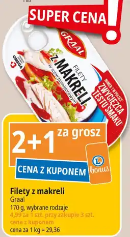 E.Leclerc Filety z makreli Graal oferta