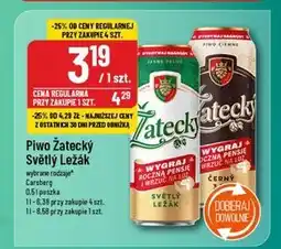Polomarket Žatecký Černý Piwo ciemne 500 ml oferta