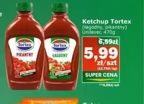 Społem Tortex Ketchup łagodny 470 g oferta