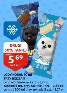 Auchan Lód chmurka Koral oferta