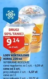 Lody krówka-kukułka Koral Koktajlowe