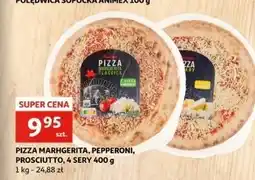 Auchan Pizza z szynką prosciutto Auchan oferta