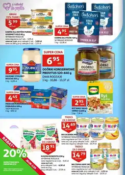 Auchan Karma dla psa z kurczakiem w galarecie Butcher's Grain Free oferta