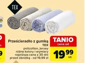 Carrefour Prześcieradło z gumką oferta