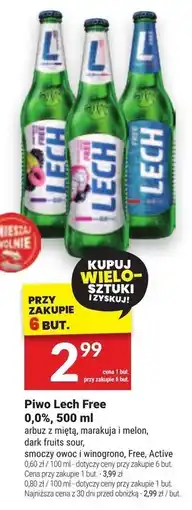 Twój Market Lech Free Piwo bezalkoholowe 500 ml oferta
