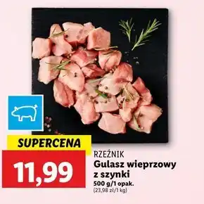 Lidl Gulasz wieprzowy Rzeźnik oferta