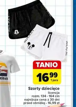 Carrefour Szorty dziecięce oferta