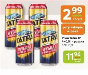 Gama Tatra Piwo jasne pełne 500 ml oferta