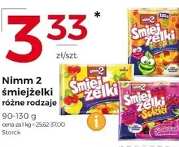 nimm2 Śmiejżelki Mlekoduszki Żelki owocowe wzbogacone witaminami 90 g
