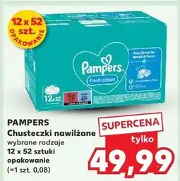Kaufland Chusteczki nawilżane Pampers oferta