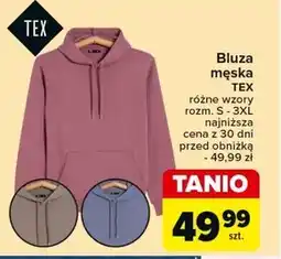Carrefour Bluza męska TEX oferta