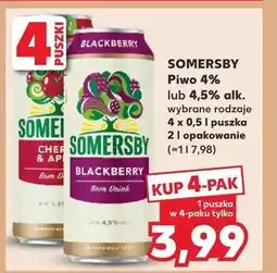 Kaufland Piwo Somersby oferta