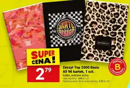 Twój Market Zeszyt Top 2000 Basic A5 oferta