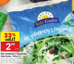 Twój Market Mix sałatkowy z roszponką Sole Gusto oferta